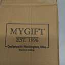 MyGift Napkin Holders for Table & Kitchen, Brass-Tone Wire Metal Napkin Dispenser with Wood Base, Modern Farmhouse Tabletop Dining Decor for Home/Cafe/Restaurant