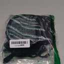 Edelqual Women Thong Bikini Set Sexy Two Piece String High Cut Triangle Swimsuit Brazilian Cheeky Bathing Suit Swimwear (Medium, Black and White)