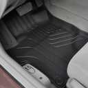 Floor Mats for Honda Civic Sedan 2012-2015, All Weather Floor Mats Trunk Cargo Liner and Door Sill Guards Accessories, Full Coverage Set (Not fit Coupe or Hybrid Models)