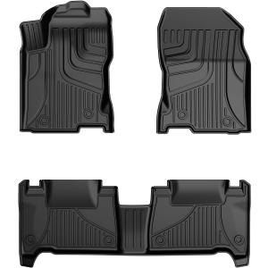 7PCS Floor Mats & Carpet Mats Fit for 2015-2021 Lexus NX NX300/ NX300h /NX 200t - All Weather TPE Protection Car Floor Mats 1st & 2nd Row Anti Skid Liner