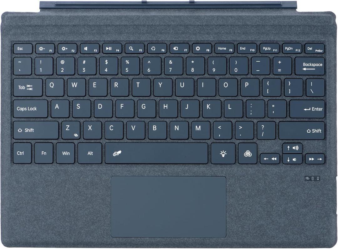 Type Cover for Microsoft Surface Pro 7+ / Pro 7/6 / 5/4 / 3, 12.3 inch, Ultra-Slim Wireless Bluetooth Tablet Keyboard with Multi Touchpad (Sapphire)
