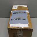 Ceiling Fans with Lights,36" LED Fan Light Hanging with Hook,Hook Type Ceiling Fan,Plug in Ceiling Fan Light,40W,3000-6500k,Remote Control,Portable Fan for Camping Bed,Patios,(Black)