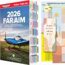 FAR AIM 2026 Index Tabs for Private PilotBook NOT Included, Upgraded Complete Tabs for Far/Aim 2026, Include 93pcs Tear-Resistant Color-Coded and Laminated Tabs with Bookmark and Placement Template