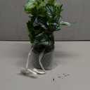 14.5" Artificial Plants Indoor Home Decor, Fake Potted Silk Plants for Shelves Living Room Decorative, Small Artificial Office Desk Plant in Pots, Faux Potted Greenery Tropical House Plant