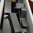 Trimmer Rack, 3 Place Heavy Duty Weedeater Rack for Walls, Enclosed Trailers and Open Trailers with Locks, Black Steel