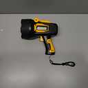 MIXILIN Rechargeable Spotlight 99,000 Lumens, Super Bright LED Spotlight Flashlight Outdoor with COB Light & Foldable Tripod, 10000Ah Long Lasting Large Handheld Spot Light for Boating Camping