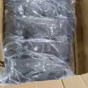 Athena Collection Rattan Egg Chair with Foldable Canopy, Patio Egg Chair Indoor Outdoor Lounge Egg Chair with Stand & Detachable Cushion for Garden, Porch, Backyard, Balcony, Gray (Grey)