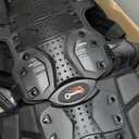 OHMOTOR Motorcycle Body Protective Jacket Armor Men, Motocross Riding Protective Gear,ATV Dirt Bike Chest Spine Protector (XX-Large, Black)