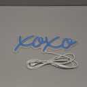 Ulalaza Neon Light Sign LED XOXO Night Lights USB Operated Decorative Marquee Sign Bar Pub Store Club Garage Home Party Decor