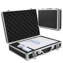 Starlink Mini Aluminum Hard Case,Waterproof Travel Portable Case fits Starlink Mini Dish Kit Perfectly Protection for Kickstand,Pipe Adapter,Cables,Power Supply&More-Dual Layer Shock,Thickened Corners