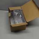 Cisily Stainless Steel Sponge Holder for Kitchen, Sink Caddy Sink Organizer Rack for Kitchen Accessories with Drip Tray, Rustproof and Non-slip, Dish Soap Dispenser Countertop Organizer (Silver)