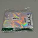 Smell Proof Bags & Resealable Foil Pouch Mylar Sample Bag Great for Party Favor Food Storage (Holographic Color) (50Pcs-5.5x8 Inch)
