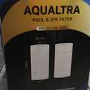 AQUALTRA Pool Filter Compatible with CC100, C-9410, CCRP100, PAP100, PAP100-4, Ultral-C3, R173215, FC-0686, 100 sq. ft., 23 5/8" x 10 1/16" 2 Pack