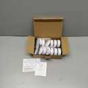 Yiliaw 12 Pack LED Puck Lights Remote Control 16 Color Changeable Under Cabinet Lights, Battery Operated Lights Night Light with Dimmer & Timmer for Closet Bedroom Kitchen, White