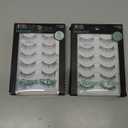 Ardell Natural False Eyelashes Black - Eye-Lifting Effect Eye Makeup, Natural Look Strip Lashes - 6Pairs, 2 Pack