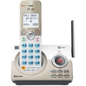AT&T DL72119 DECT 6.0 Cordless Phone for Home with Bluetooth Connect to Cell, Call Blocking, 1.8" Backlit Screen, Big Buttons, intercom, and Unsurpassed Range