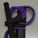 FateFan Multifunction Tension Rope, 6-Tube Elastic Yoga Pedal Puller Resistance Band, Natural Latex Tension Rope Fitness Equipment, for Abdomen/Waist/Arm/Leg Stretching Slimming Training (Purple)