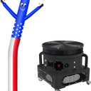 MOUNTO 20ft Air Inflatable Tube Guy Puppet Dancing Man with 1HP Blower Complete Set (US-Flag)