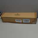 Black Curtain Rod 32 to 58 Inch (2.6-4.8 ft), USFOOK 7/8 Curtain Rods for Windows 20 to 54 Inch, Telescoping Splicing Drapery Rods with Twisted Cage Finials