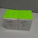 2 x AUVON Large Pill Organizer, Pill Dispenser for Holding 6 Various Vitamins, Pill Box Case with Anti-Mixing & Wide Opening Design, Easy to Retrieve Meds, Includes 20 Pcs Stick-on Labels (Black)