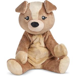 HUGIMALS Charlie The Puppy 20 Inch 4.5 lb Heavy Cute Sensory Weighted Comfort Plush | Large Unscented Washable Self Care Calming Stuffed Animal for Kids, Teens and Adults