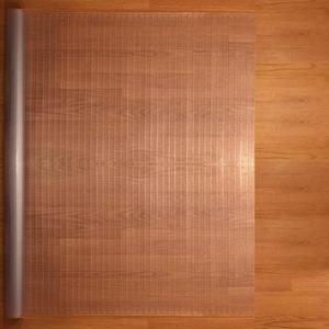 Clear Floor Protector, 3' x 6', Visible Signs Of Use