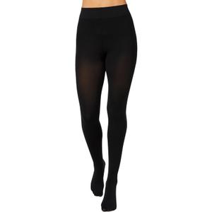 Hanes EcoSmart Women's Same to Waist, Sheer Toe, Blackout Opaque Tights (XX-Large)