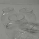 3 Pcs Plastic Candy Jars,Clear Cookie Jars 71 Oz for Kitchen Counter,Hexagon Cookie Jars with Lids,Plastic Dry Food Jar for Candy Buffet