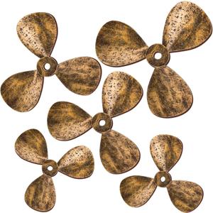 Wesiti 5 Pcs Ship Propeller Wall Decor Nautical Decor for Home Wooden Propeller Wall Art Decorations for Nautical Style Party Supplies