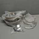 Aufranc Stainless Steel pots and pans set, 6 Piece Nonstick Kitchen Induction Cookware Set,Works with Induction/Electric and Gas Cooktops, Nonstick, Dishwasher