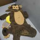 Spooktacular Creations Halloween Toddler Monkey Costume Set with Toy Banana for Infant, Kids, Baby Halloween Dress Up, Safari Themed Parties (12-18 Months)