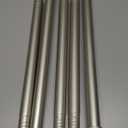 Brushed Nickel Shower Curtain Rods - 31-80 Inch Spring Tension Shower Rods for Bathroom, Adjustable, No Drilling, No Rust, Stainless Steel