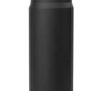 ZULU Powerfill Pro 24oz Stainless Steel Water Bottle with Quick Fill Lid, Triple Walled Vacuum Insulated Metal, Leak Proof Locking Lid, Sip and Chug, Reusable BPA Free, Black