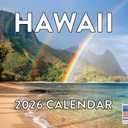 Hawaii Calendar 2026 Hawaiian Tropical Gifts Beach Maui Kauai Wall 12 Month Monthly HI Scenic Souvenirs Hawaiian Themed Gifts | American Made In The USA