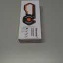 6-Stage Knife Sharpener - Premium Kitchen Knife Sharpeners - Adjustable Handheld Manual Knife Sharpeners for Kitchen Knives, Scissor and Chef Knife.Easy for beginners to use (ORANGE)