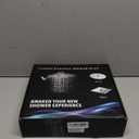 PinWin Modern 12" Large Square Rain Showerhead with 5 Modes Handheld Showerhead Combo, Adjustable Arm, Easy Tool-Free Installation (Chrome)