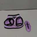 FAYOGOO Cat Harness, Cat Leash and Harness Set for Walking Escape Proof, Harness for Small Cats/Small Dogs, Large Kitten/Puppy Harness and Leash, Harness for Cats S-XXL(Modern Violet, Small) (S ( Chest 8-10''))