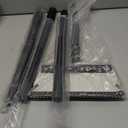 Pragmatist Garden Shovel, Ice Scraper, Multifunctional Cleaning Shovel with 59" Adjustable Handle Heavy Duty Garden Tool for Lawn Edging, Scraping, Weed and Ice Removal (Silver)