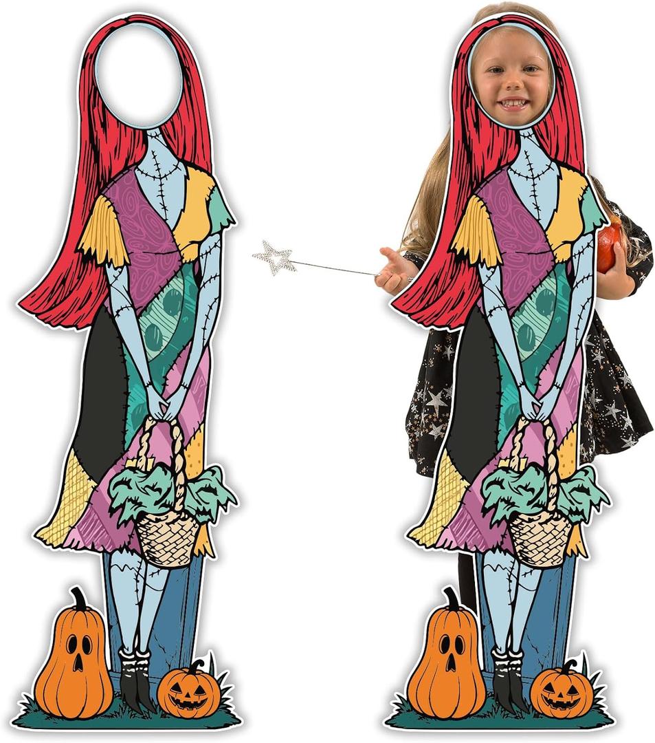 Nightmare Before Halloween Decorations, Sally Nightmare Christmas Yard Sign, Large