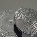 Blulu 9 Pcs Silver Mirror Wall Decor Metal Round Home Art Decor Decorative Modern Circle Mirror Wall Art Sculpture Hanging Decorations for Home Living Room Office