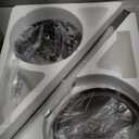 48 Inch Low Profile Ceiling Fan without Lights, Brown Farmhouse Ceiling Fan no Light, 6-Speeds, Quiet Reversible DC Motor, Indoor/Outdoor Ceiling Fans with Remote for Patio, Living Room, Bedroom