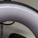 Mini Wireless Speaker with Bluetooth Lamp, Atmosphere Lamp, Wireless Charging, Alarm Clock,Smart LED Table Lamp, Night Light, Birthday Gifts for Girls Boys Party Aged 4-12 (White)