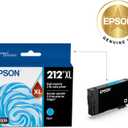 EPSON 212 Claria Ink High Capacity Cyan Cartridge (T212XL220-S) Works with WorkForce WF-2830, 2850 and Expression XP-4100, 4105