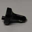 Handsfree Call Car Charger, Wireless Bluetooth 5.3 FM Transmitter Radio Receiver, MP3 Audio Music Adapter, Dual USB Ports, LED Show Voltage/FM Frequency, Compatible for iPhone Samsung Smartphones