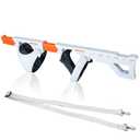 DEVASO Magnetic VR Gun Stock for PSVR2, 3-in-1 Changing VR Handle Accessories for Playstation VR2, Handle Attachment with Shoulder Straps for Enhance FPS Gaming Experience