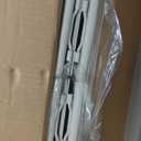 Under Bed Storage Containers with Wheels - Shoe Storage Organizer Drawer, Tool-free Assembly Metal Underbed Storage Containers for Bedroom Clothes, Shoes, Blankets - 2Pack (2 Pack(23.623.6"), White)