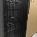 MidWest Homes for Pets 42-Inch iCrate for Large Breeds, 71-90 lbs, Double Door Folding Dog Crate with Divider Panel, Leak-Proof Tray & Secure Latches, Portable, Durable & Easy to Assemble