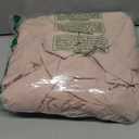 Bedsure Rose Pink Duvet Cover Full Size - 3 Pieces Prewashed Soft Cotton-Like Polyester Extra Soft Bedding Set, Includes 1 Duvet Cover 80x90 Inches with Zipper Closure & 2 Pillow Shams, No Comforter