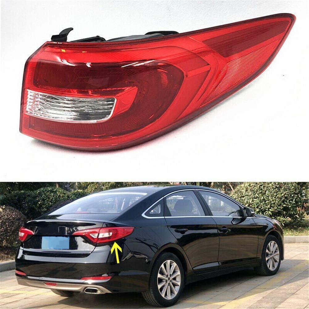 Tail Light Compatible with Hyundai Sonata 2015 2016 2017 Replaces 92402C2000 HY2805129 (Right Passenger Side) Tail Light Compatible with Hyundai Sonata 2015 2016 2017 Replaces 92402C2000 HY2805129 (Right Passenger Side)