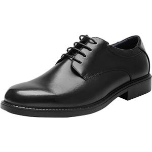 Bruno Marc Men's Business Shoes Derby Lace-Up Shoes Suit Shoes Leather with Oxford Lining (11 Wide, Black)